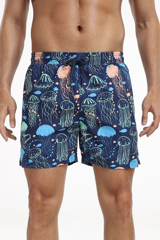 Print Swim Shorts