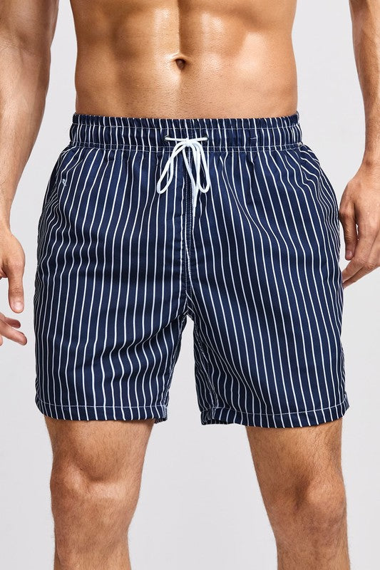 Striped Swim Shorts