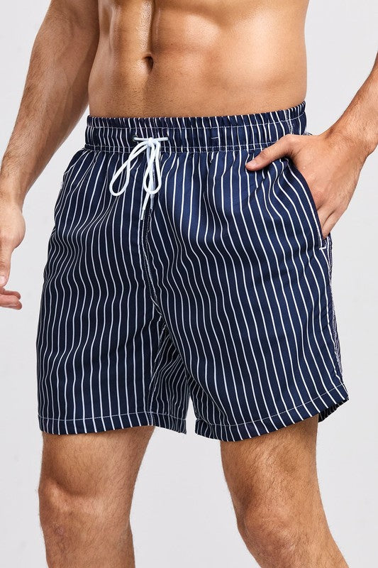 Striped Swim Shorts