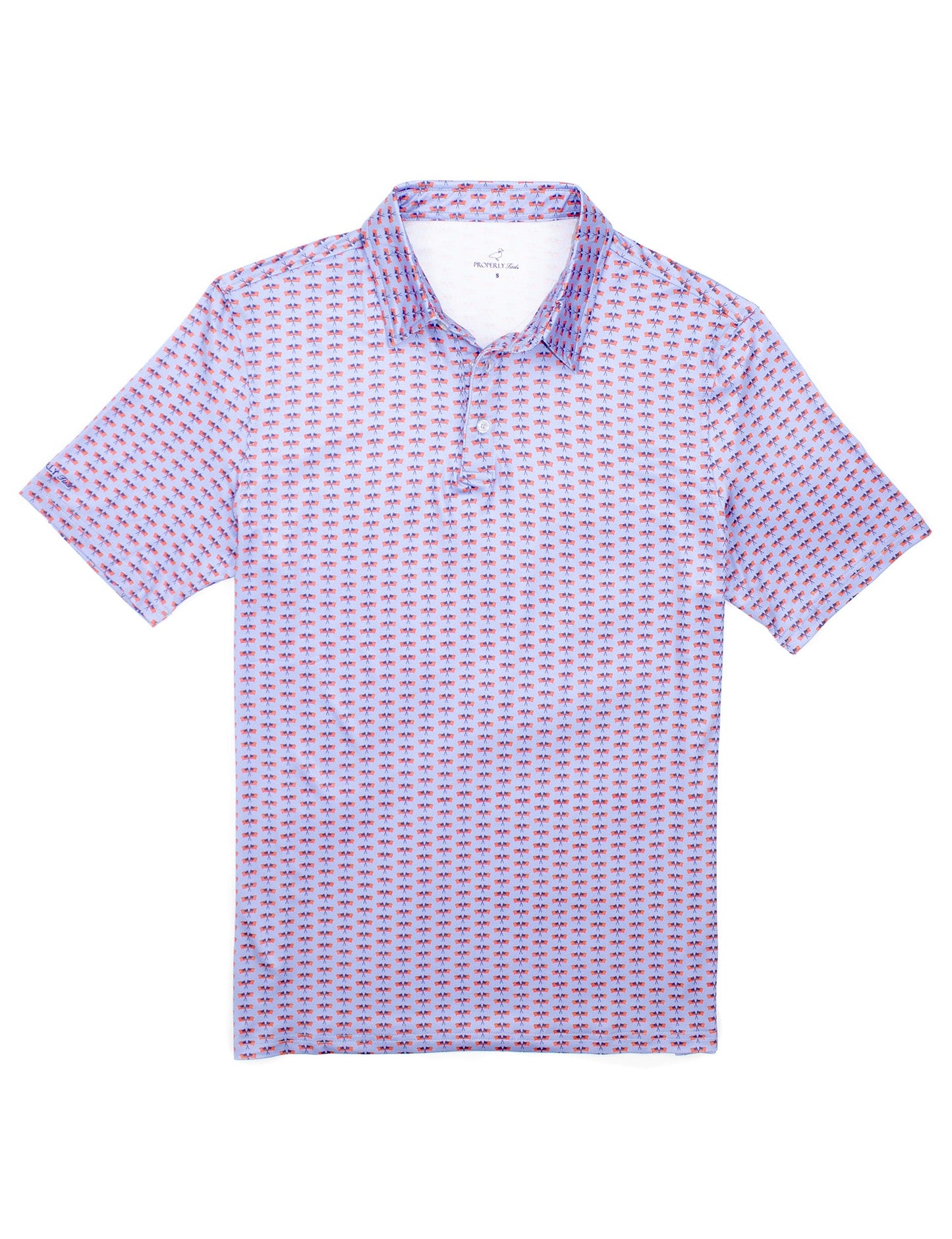 Inlet Freedom Flag Polo