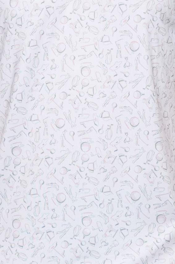 Linton Golf Print Performance Polo