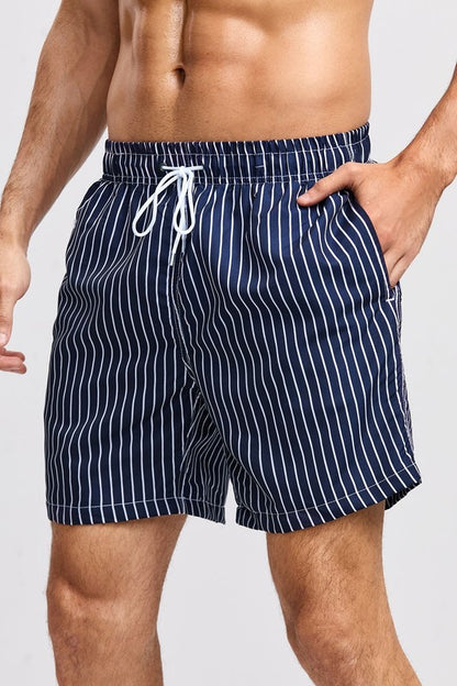 Striped Swim Shorts