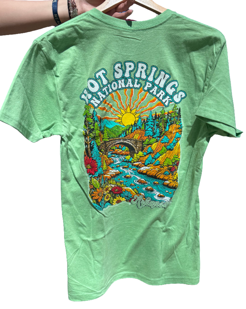 Hot Springs National Park Funky Tee