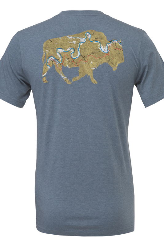 Topography Buffalo T-Shirt