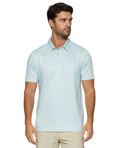 Hampton Floral Print Polo