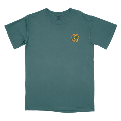 Nature Backs Bigfoot Camp T Shirt