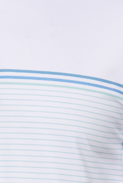 LynBrook Block Stripe Performance Polo