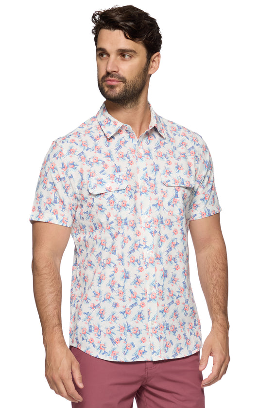 Linton Drink Print Shirt