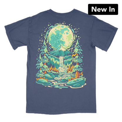 Nature Backs Super Moon Tee