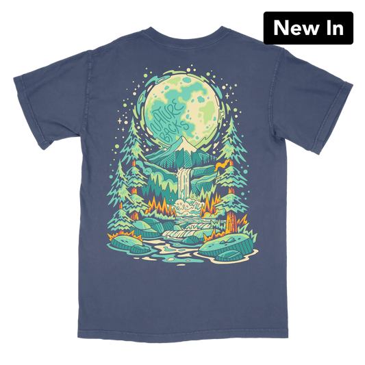 Nature Backs Super Moon Tee